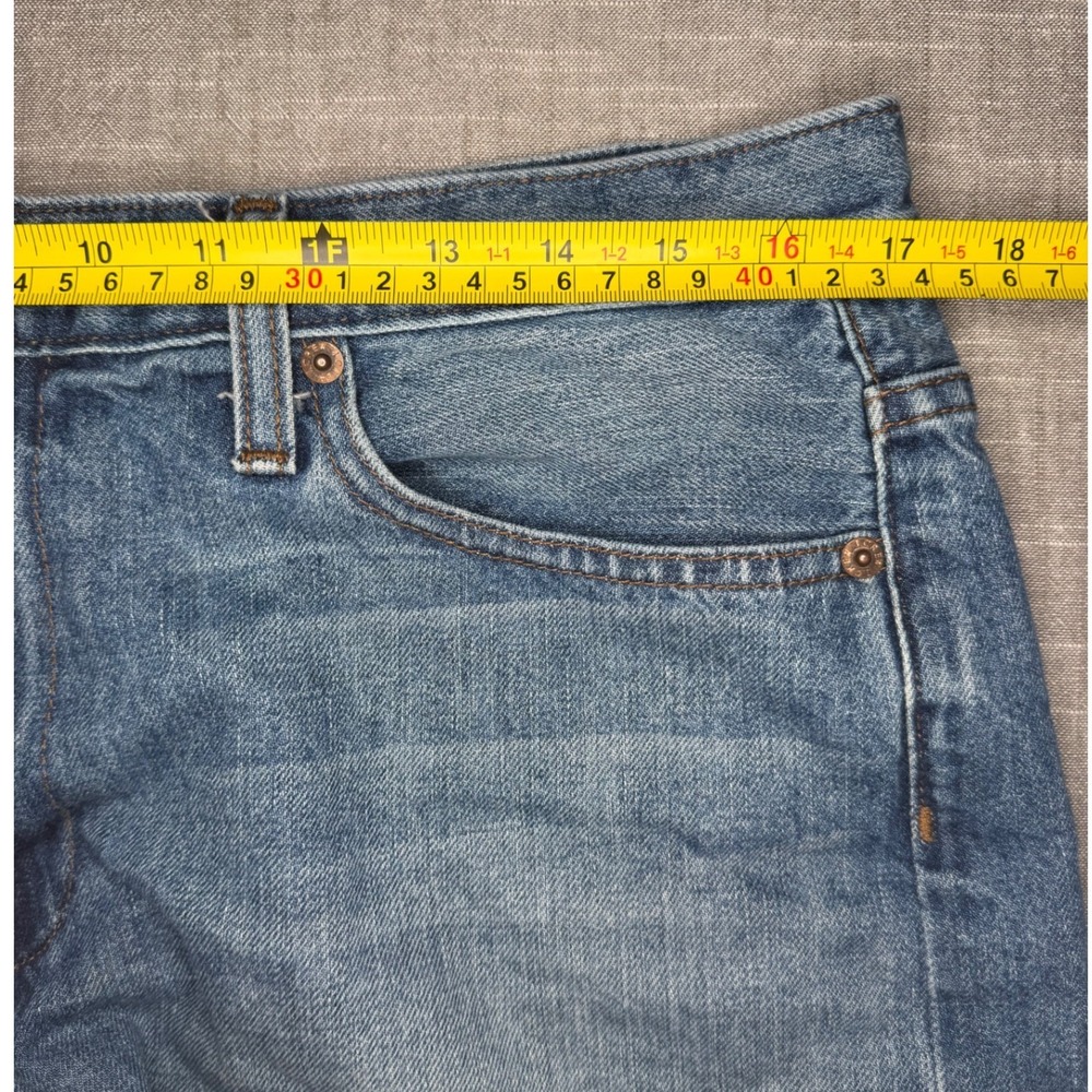 J.Crew Womens Denim Shorts Medium Wash Rolled Cuff 100% Cotton Blue Size 30‎ - Picture 6 of 12